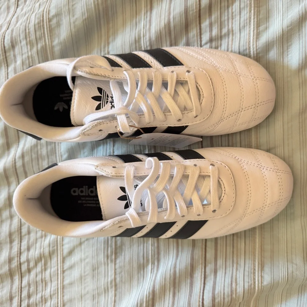 NEW adidas Women’s White & Black Taekwondo Lace Shoes - Size 8